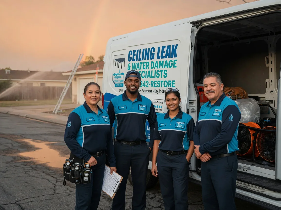 Ceiling Leak Cleanup company in Little Falls, MN